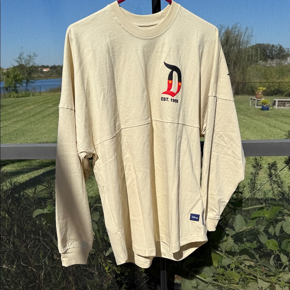 Disneyland Resort Cream character letters Sweatshirt - Picture 3 of 8